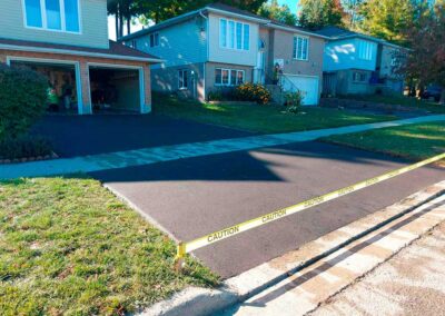 double driveway repaved