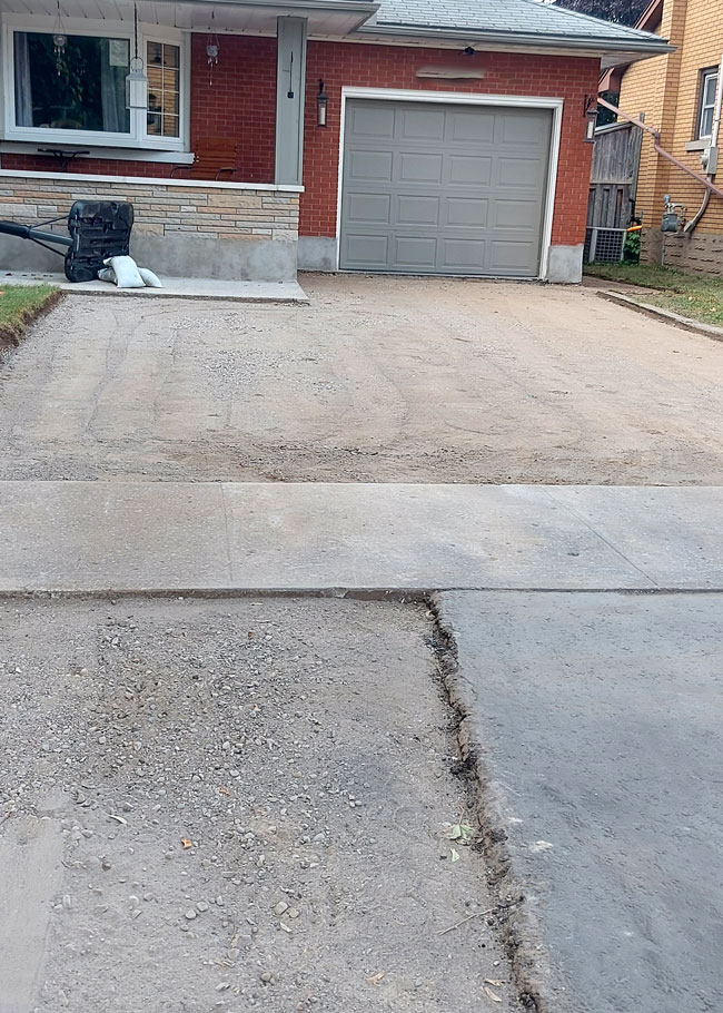 recently paved asphalt driveway photo